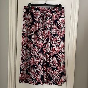 Tommy Hilfiger Tropical Print Culottes